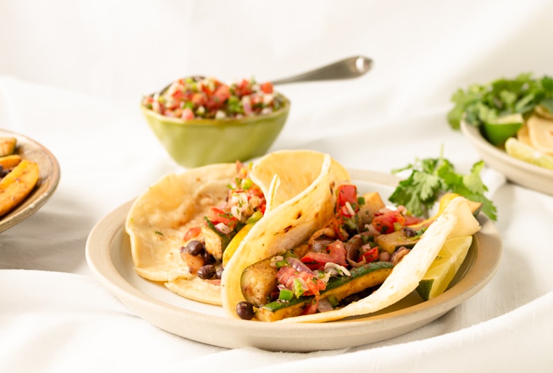 Smoky Black Bean Tacos